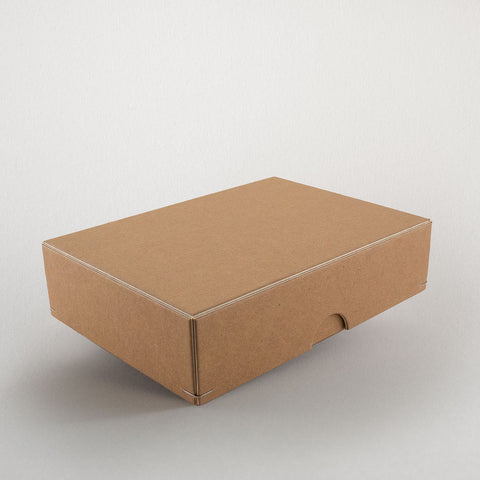 Schachtel A6 | 15,1 x 10,8 x 3,8 cm Kraftkarton | Box mit Deckel,DIN A6,Fotobox,Geschenk,Geschenkverpackung,Kraftkarton,Kraftpapier,Postkartenbox,Schachtel,Schachtel mit Stülpdeckel