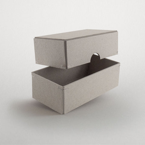 Schachtel | 12,3 x 6,3 x 4 cm Graukarton | Box mit Deckel,Fotobox,Geschenkverpackung,Graukarton,Produktverpackung,Schachtel,Schachtel mit Stülpdeckel