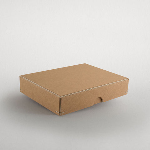 Schachtel | 12,5 x 9,5 x 2,5 cm Kraftkarton | Box mit Deckel,Fotobox,Geschenkverpackung,Kraftkarton,Kraftpapier,Produktverpackung,Schachtel,Schachtel mit Stülpdeckel,Schmuckschachtel