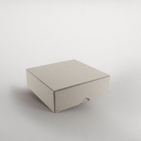 Schachtel | 12 x 12 x 4 cm Graukarton | Box mit Deckel,Fotobox,Geschenkverpackung,Graukarton,Produktverpackung,quadratisch,Schachtel,Schachtel mit Stülpdeckel,Schmuckschachtel