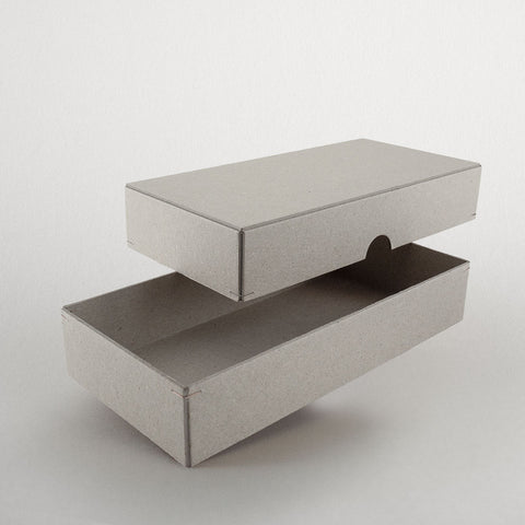 Schachtel | 22 x 10,5 x 4 cm Graukarton | Box mit Deckel,Fotobox,Geschenkverpackung,Graukarton,längliche Schachtel,Produktverpackung,Schachtel,Schachtel mit Stülpdeckel