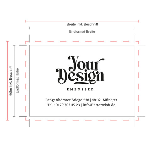 Dateiformat & Druckformat Banner
