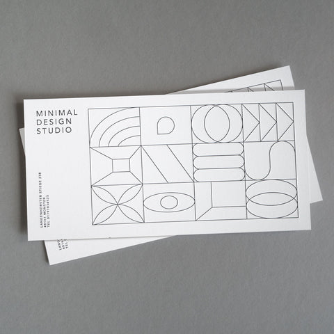 DIN-Lang | 21,0 x 10,5 cm | 1/0 farbig schwarz