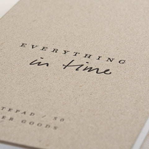 Monatsplaner Notizblock | mit Umschlag | 12 x 21 cm | 50 Blatt | Kalender,Monatsplaner,Notizblock,Wochenplaner