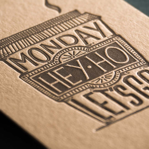 Letterpress Banner