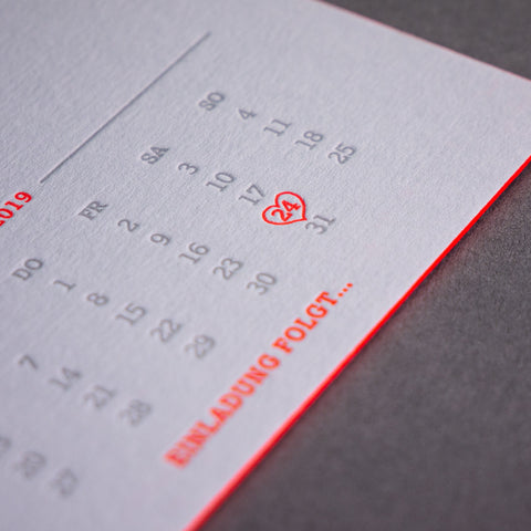 HOCHZEITSEINLADUNG LYDIA + FABIAN