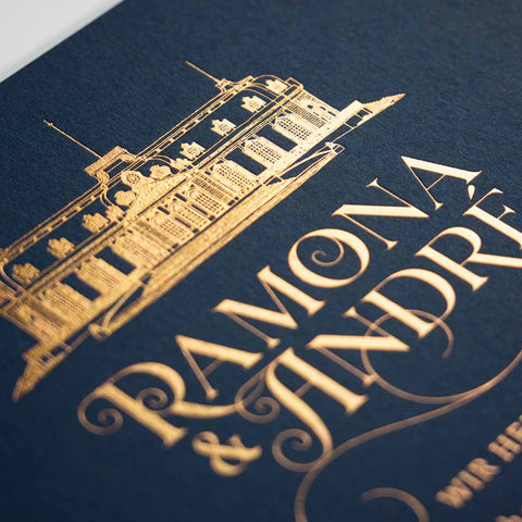 HOCHZEITSEINLADUNG RAMONA + ANDRE