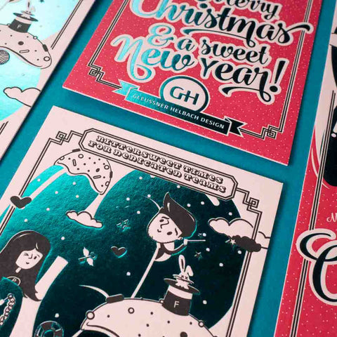 WEIHNACHTSKARTE GLEUSSNER + HELBACH