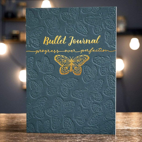 Bullet Journal - Ladies Lounge Edition | Einzigartiges Bullet Journal mit geprägtem Titel - Handarbeit