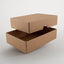 Schachtel | 15,1 x 10,8 x 3,8 cm Kraftkarton | mit Logo | Hochwertige Verpackung mit Eckenheftung und geprägtem Logo