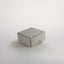 Schachtel | 6,5 x 6,5 x 3,5 cm Graukarton | Box mit Deckel,Fotobox,Geschenkverpackung,Graukarton,Schachtel,Schachtel mit Stülpdeckel