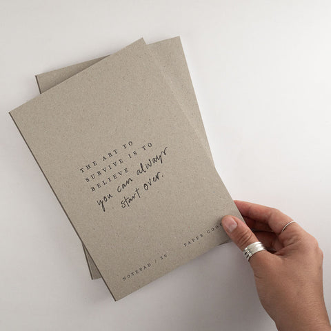Notizblock gepunktet | mit Umschlag | 16 x 23 cm | 50 Blatt | Notizblock,Wochenplaner