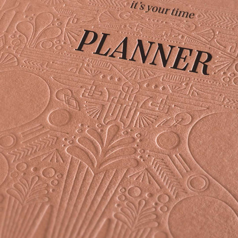 ArtDeco Planner 2024/25 - Salmon