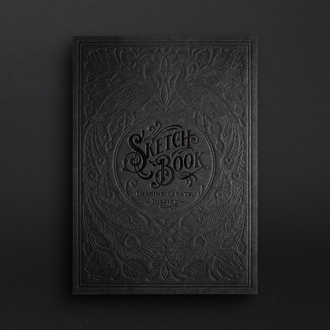 Letterpress Sketchbook - Black Edition